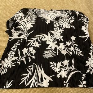 NWOT Rafaella Pleated Blouse